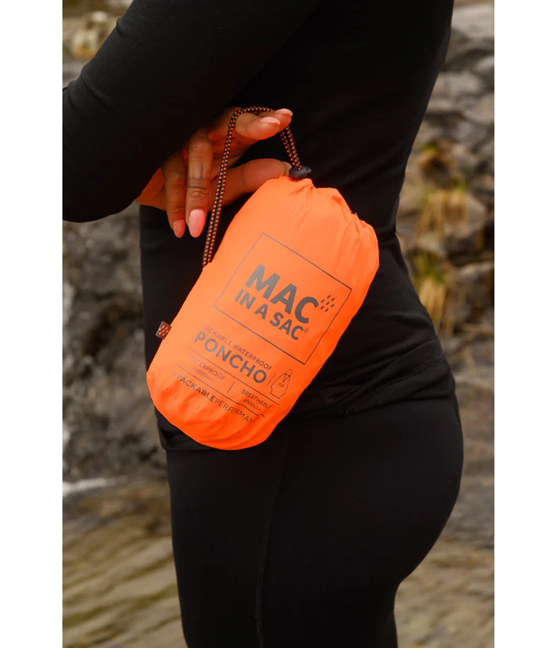 Mac In A Sac Origin 2 Poncho - Neon Orange-5